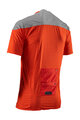 LEATT Cycling short sleeve jersey - MTB ALLMOUNTAIN 3.0 - red/grey