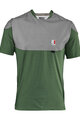 LEATT Cycling short sleeve jersey - MTB ALLMOUNTAIN 3.0 - green/grey