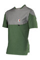LEATT Cycling short sleeve jersey - MTB ALLMOUNTAIN 3.0 - green/grey