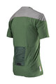 LEATT Cycling short sleeve jersey - MTB ALLMOUNTAIN 3.0 - green/grey