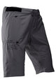 LEATT Cycling shorts without bib - MTB ENDURO 1.0 - grey