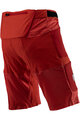 LEATT Cycling shorts without bib - MTB ALLMOUNTAIN 3.0 - red