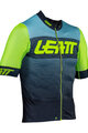LEATT Cycling short sleeve jersey - MTB ENDURANCE 6.0 - green/blue
