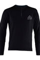 LEATT Cycling winter long sleeve jersey - MTB TRAIL 4.0 - black