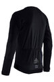 LEATT Cycling winter long sleeve jersey - MTB TRAIL 4.0 - black