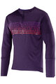 LEATT Cycling winter long sleeve jersey - MTB TRAIL 4.0 - purple