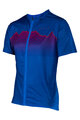 LEATT Cycling short sleeve jersey - MTB TRAIL 3.0 - blue