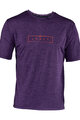 LEATT Cycling short sleeve jersey - MTB TRAIL 1.0 - purple