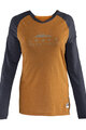 LEATT Cycling summer long sleeve jersey - MTB ALL MOUNTAIN 3.0 W - brown