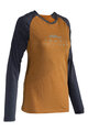 LEATT Cycling summer long sleeve jersey - MTB ALL MOUNTAIN 3.0 W - brown