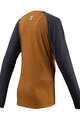 LEATT Cycling summer long sleeve jersey - MTB ALL MOUNTAIN 3.0 W - brown