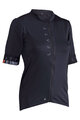 LEATT Cycling short sleeve jersey - MTB ENDURANCE 5.0 W - black