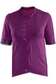 LEATT Cycling short sleeve jersey - MTB ENDURANCE 5.0 W - purple