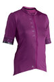 LEATT Cycling short sleeve jersey - MTB ENDURANCE 5.0 W - purple