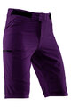 LEATT Cycling shorts without bib - MTB TRAIL 3.0 - purple