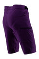 LEATT Cycling shorts without bib - MTB TRAIL 3.0 - purple
