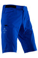 LEATT Cycling shorts without bib - MTB TRAIL 2.0 - blue