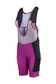 LEATT Cycling bib shorts - BIB MTB ENDURANCE 5.0 W - purple