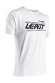 LEATT Cycling short sleeve t-shirt - CORE - white