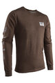 LEATT Cycling long sleeve t-shirt - CORE - brown