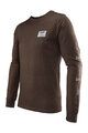LEATT Cycling long sleeve t-shirt - CORE - brown