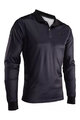 LEATT Cycling long sleeve t-shirt - POLO TEAM LONG - black