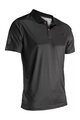 LEATT Cycling short sleeve t-shirt - POLO TEAM SHORT - black