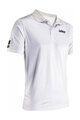 LEATT Cycling short sleeve t-shirt - POLO TEAM SHORT - white