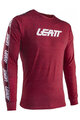 LEATT Cycling long sleeve t-shirt - PREMIUM LONG - red