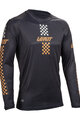 LEATT Cycling summer long sleeve jersey - MTB ENDURO 4.0 - black