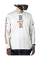 LEATT Cycling summer long sleeve jersey - MTB ENDURO 4.0 - white