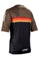 LEATT Cycling short sleeve jersey - MTB ENDURO 3.0 - black
