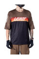 LEATT Cycling short sleeve jersey - MTB ENDURO 3.0 - black