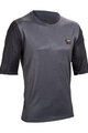 LEATT Cycling short sleeve jersey - MTB ENDURO 3.0 - grey/black