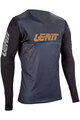 LEATT Cycling summer long sleeve jersey - MTB GRAVITY 5.0 - black
