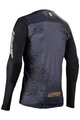 LEATT Cycling summer long sleeve jersey - MTB GRAVITY 5.0 - black