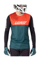 LEATT Cycling summer long sleeve jersey - MTB GRAVITY 5.0 - multicolour