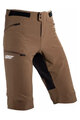 LEATT Cycling shorts without bib - MTB ENDURO 3.0 - brown