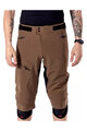 LEATT Cycling shorts without bib - MTB ENDURO 3.0 - brown