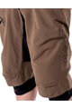 LEATT Cycling shorts without bib - MTB ENDURO 3.0 - brown