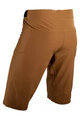 LEATT Cycling shorts without bib - MTB ENDURO 1.0 - brown