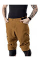LEATT Cycling shorts without bib - MTB ENDURO 1.0 - brown