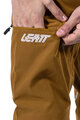LEATT Cycling shorts without bib - MTB ENDURO 1.0 - brown