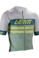 LEATT Cycling short sleeve jersey - MTB ENDURANCE 6.0 - green/grey
