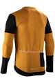 LEATT Cycling winter long sleeve jersey - MTB TRAIL 4.0 - brown