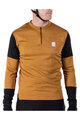 LEATT Cycling winter long sleeve jersey - MTB TRAIL 4.0 - brown