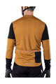 LEATT Cycling winter long sleeve jersey - MTB TRAIL 4.0 - brown