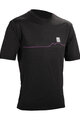 LEATT Cycling short sleeve jersey - MTB TRAIL 1.0 - black