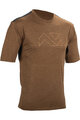 LEATT Cycling short sleeve jersey - MTB TRAIL 1.0 - brown
