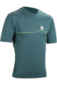 LEATT Cycling short sleeve jersey - MTB TRAIL 1.0 - green